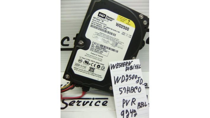 Western Digital WD2500JD-57HBC0 disque dur